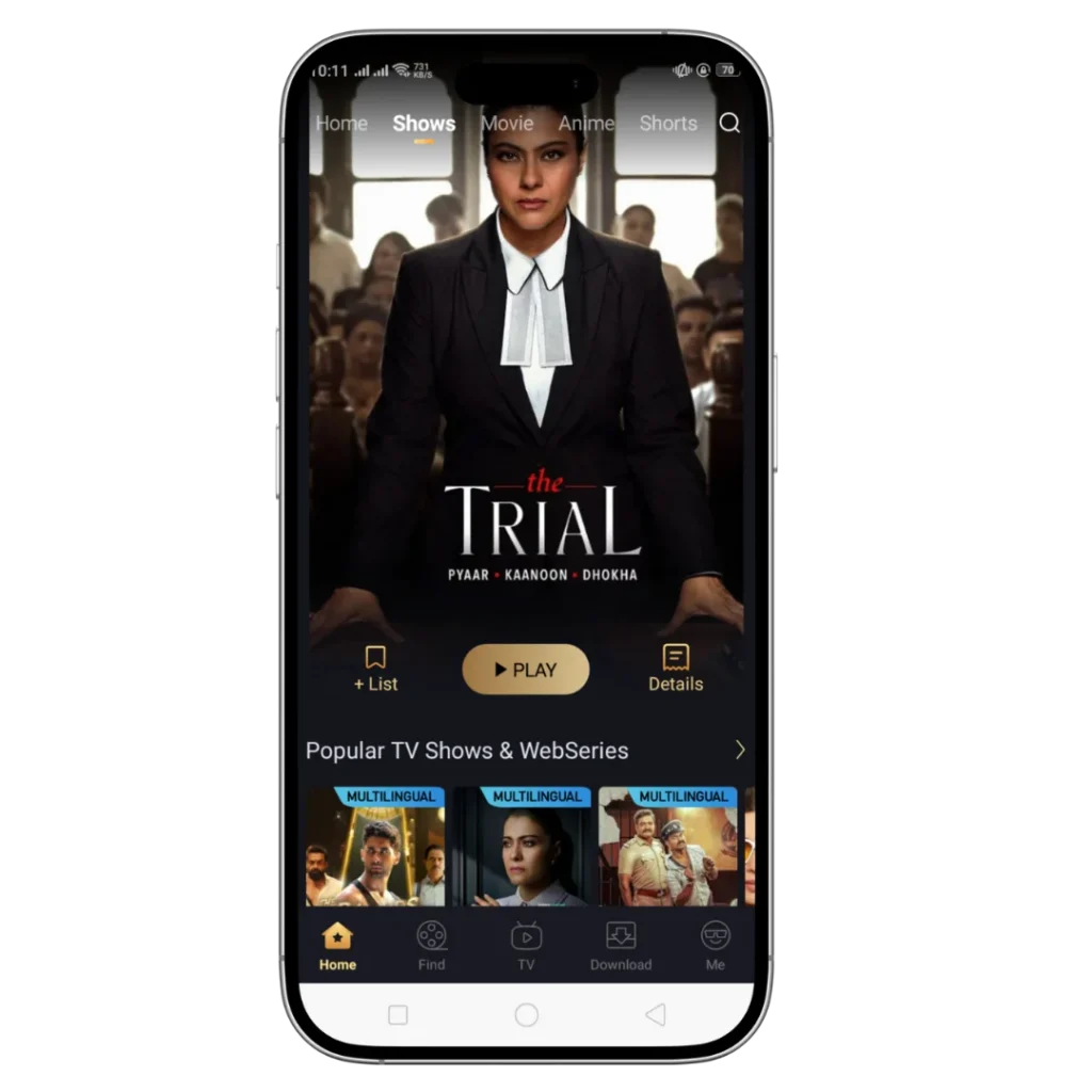 Castle APK Android app dashboard preview