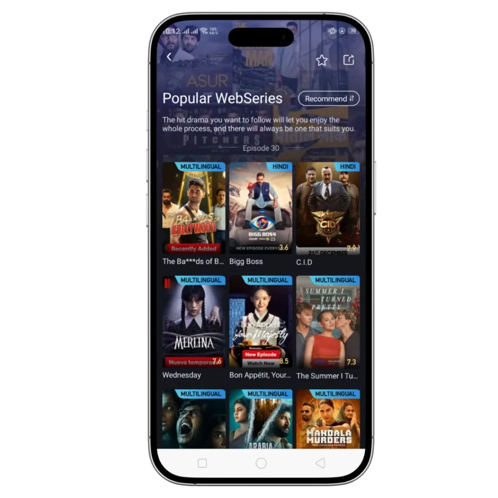 Watch online Castle APK