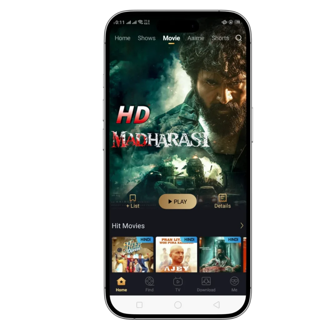 Watch latest movie on Castle APK